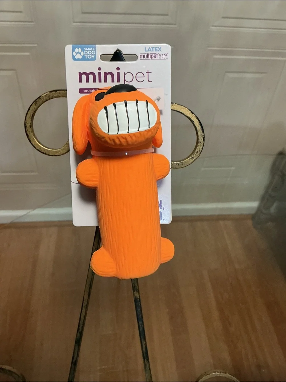 Brand New Multipet Mini Latex Loofa Dog Toy, X-Small X-Small,